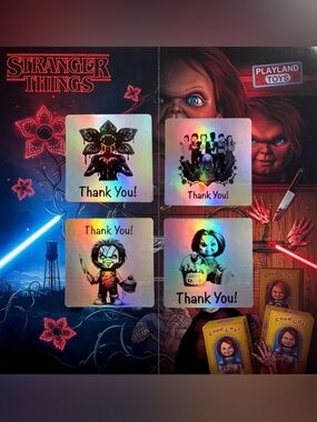 Fanatic You Pick a Set of Thank You Sticker Set of 100